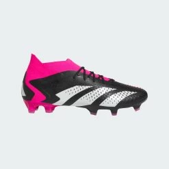 Adidas Predator Accuracy.1 FG Soccer Cleats Black White Pink