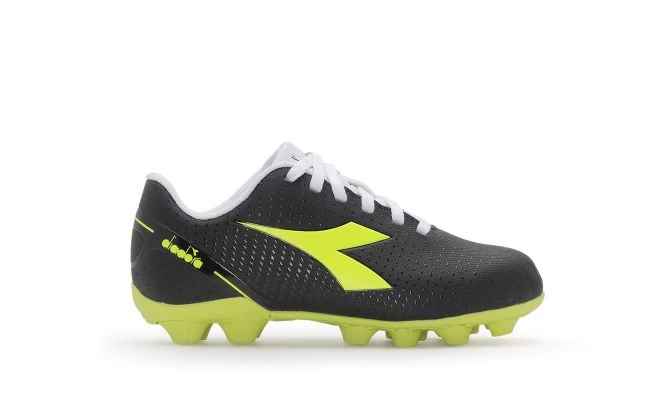 Diadora Pichichi 5 MD Youth Soccer Cleats Black Yellow