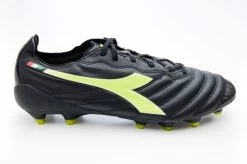 Diadora Brasil Elite 2 LT LP12 Soccer Cleats - Black/Yellow