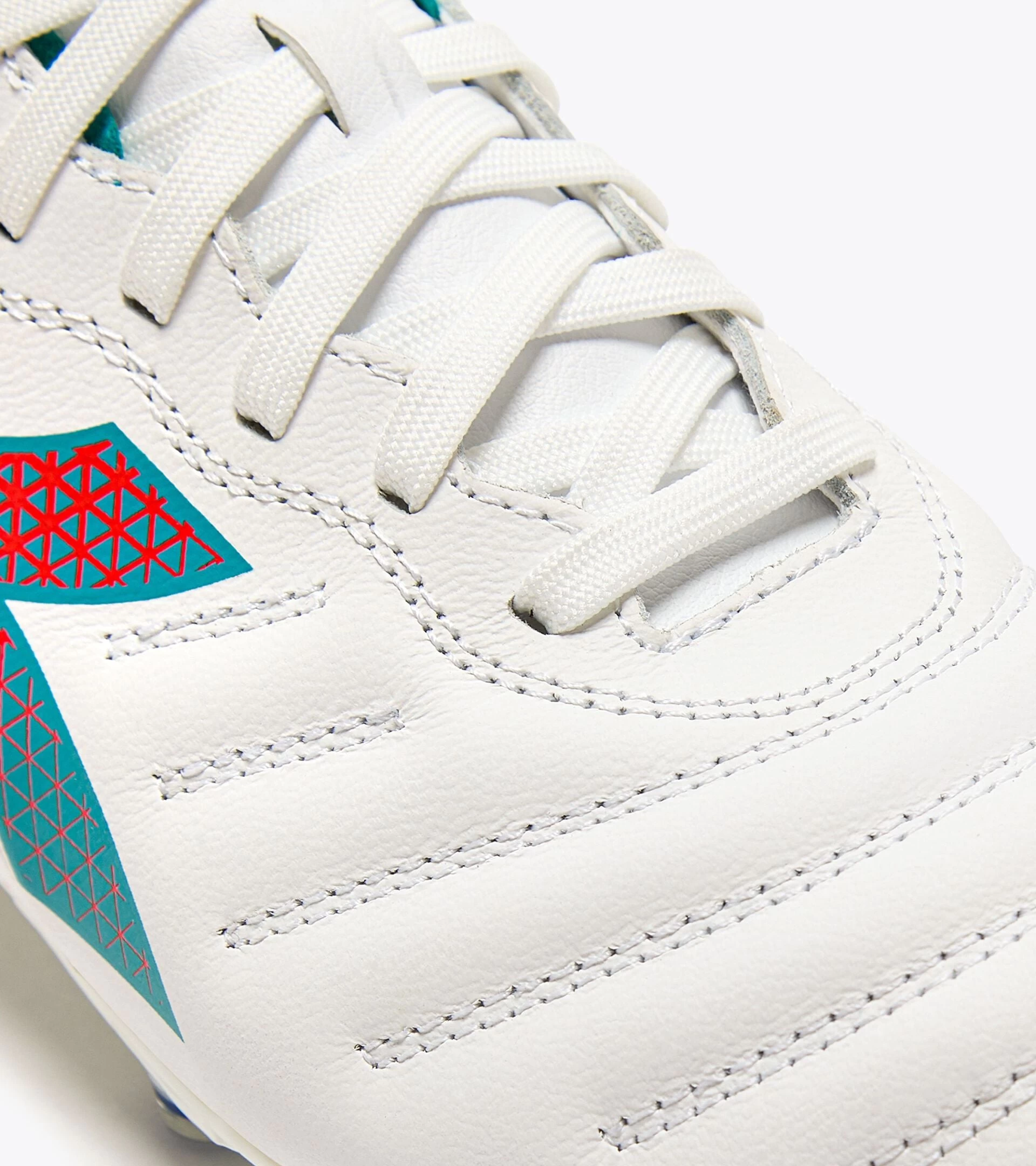 Diadora Brasil Elite GR LT Womens LP12 White/Orange - Image 5