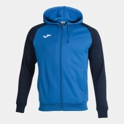 Joma ACADEMY IV ZIP-UP HOODIE ROYAL NAVY Small
