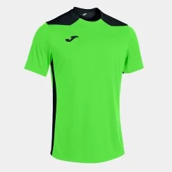 Joma Championship VI Short Sleeve GREEN FLUORESCENT BLACK