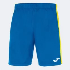 Joma Maxi Men's Soccer Shorts Royal Blue Yellow