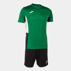 FULL TEAM KIT-12 Players Joma Green/Black/White- Danubio II Set IN STOCK NOW