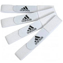 Adidas Shingurd & Sock Straps White - Pack Of 4