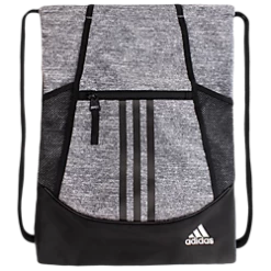 Adidas Alliance II Sackpack Jersey Onix Grey/Black/White
