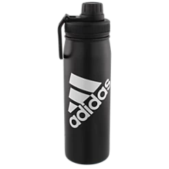 Adidas Steel 600 Metal Water Bottle Black