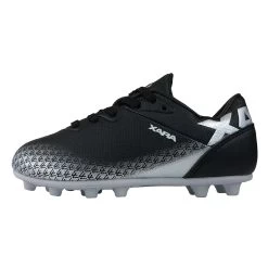 Xara Matrix FG Youth Toddler Soccer Cleats Black Silver
