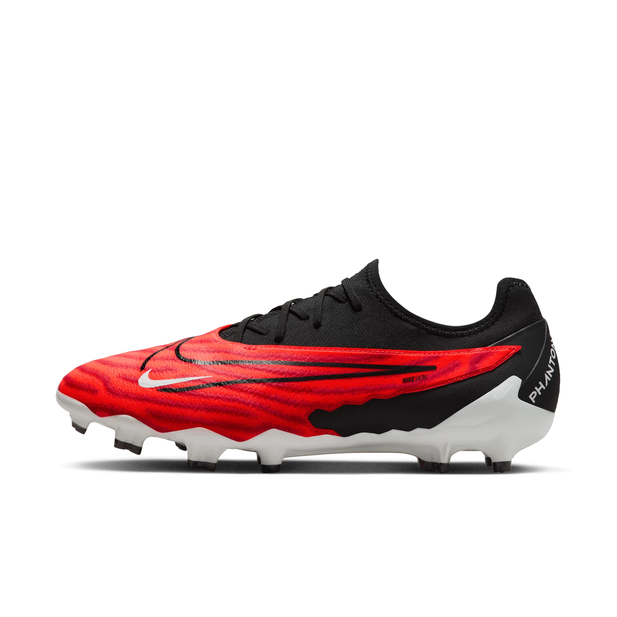 Nike Phantom GX Pro Soccer Cleats Red Black - Image 2