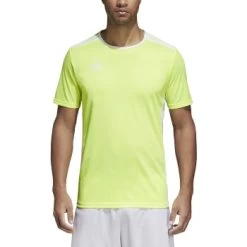 ADIDAS Men's Soccer Entrada 18 Jersey Solar Yellow/White