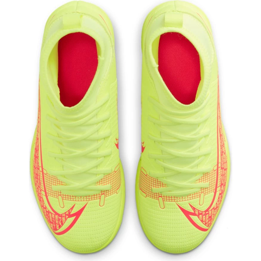 NIKE JR. MERCURIAL SUPERFLY 8 CLUB IC Indoor Soccer Futsal Shoes - Image 4