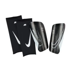Nike Mercurial Lite Soccer Shinguards With Sleeves Black