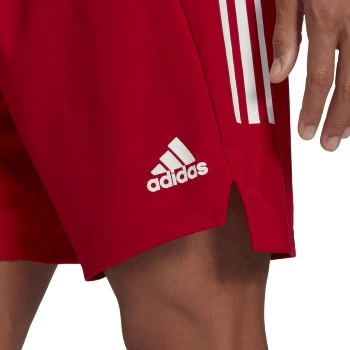 Adidas Condivo 21 Youth Red/White Soccer Short - Image 2