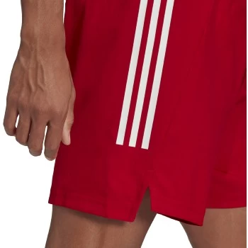 Adidas Condivo 21 Youth Red/White Soccer Short - Image 3
