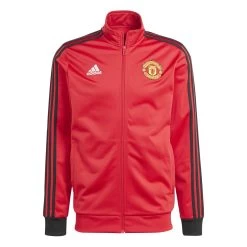 Adidas Men's Manchester United DNA Track Top Red Black