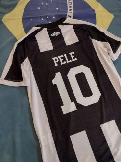 Umbro Santos FC Pele #10 Away Jersey 22/23