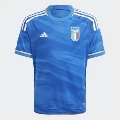 Adidas Italy 2023 Youth Home Jersey Italia FIGC