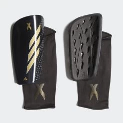 ADIDAS Adida X League Shin Guards - Black / Gold