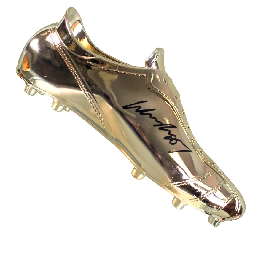 Wayne Rooney Signed Football Boot - Golden Boot