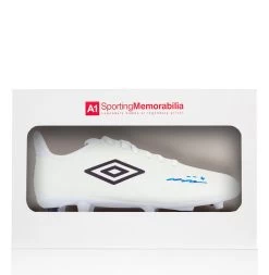 John Terry Signed Football Boot - Umbro, White - Gift Box