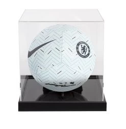 John Terry Signed Football - Chelsea - In Acrylic Display Case