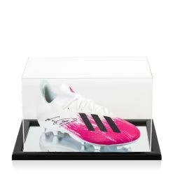 Nani Signed Football Boot - Adidas - In Acrylic Display Case