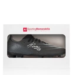 Luis Diaz Signed Football Boot - Adidas, Black - Gift Box