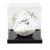 Jack Harrison Signed Leeds United Football - In Acrylic Display Case
