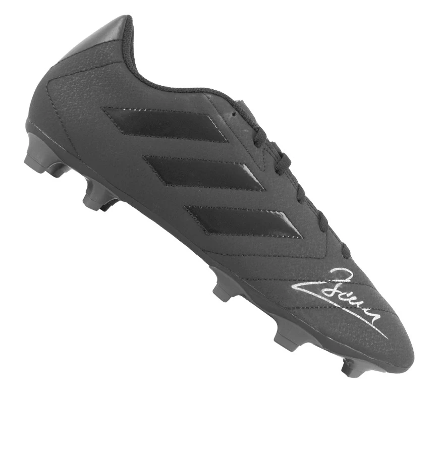 Dimitar Berbatov Signed Football Boot - Adidas, Black