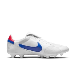 Nike Premier 3 FG Firm-Ground Soccer Cleats White Blue Leather