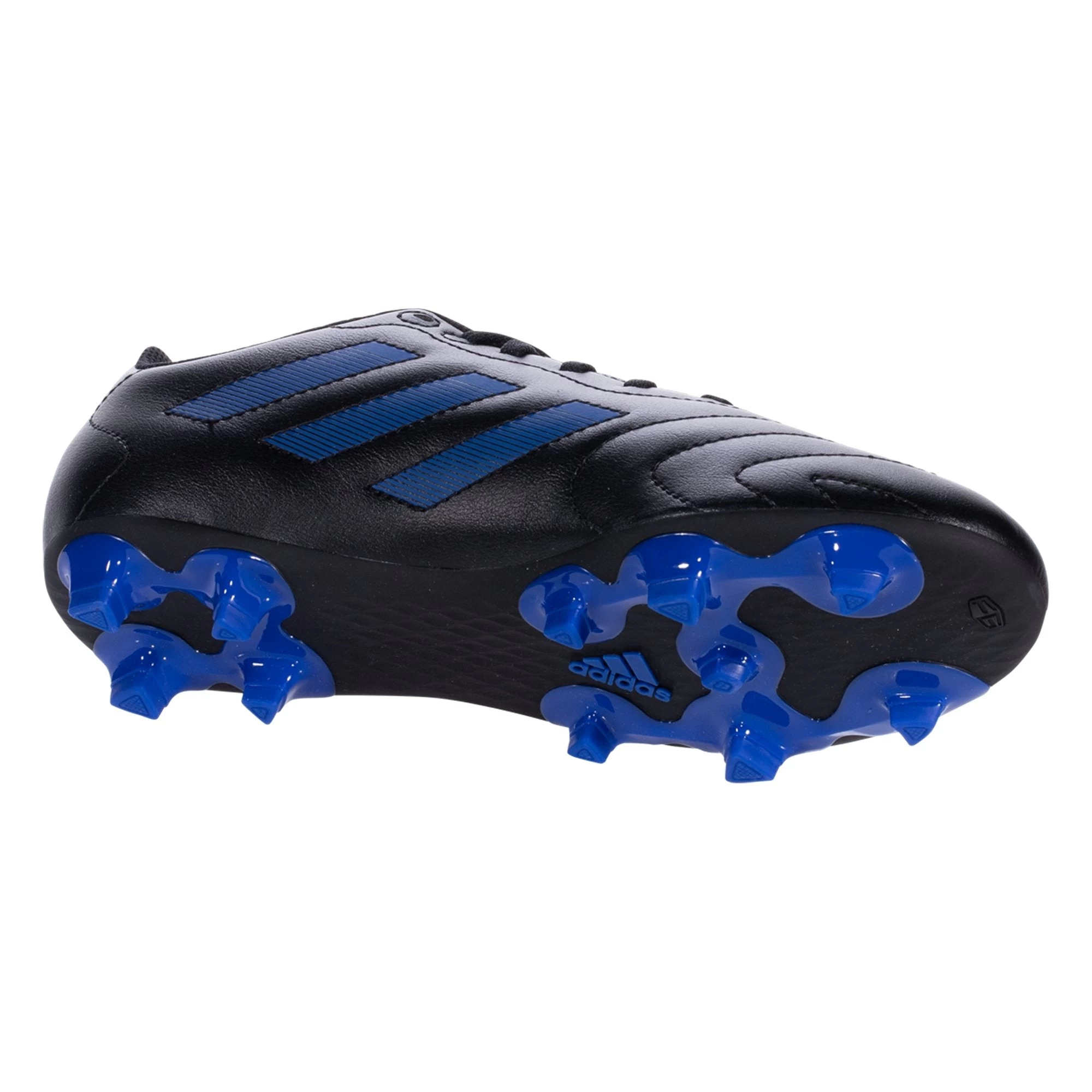 Adidas Goletto Youth Toddler Soccer Cleats Black Blue - Image 5