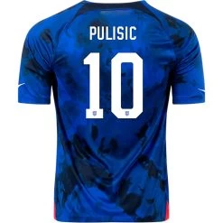 Nike USA World Cup 2022 Away Christian Pulisic Jersey