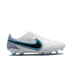Nike Tiempo Legend 9 Pro FG Firm-Ground Soccer Cleat White Blue