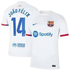 Nike Men's FC Barcelona 2023/24 Stadium Away Jersey Joao Felix #14