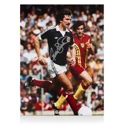 Graeme Souness Signed Scotland Photo - Scottish Football Legend