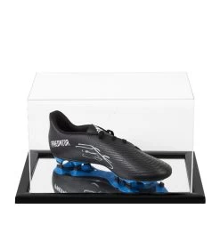 Paul Ince Signed Football Boot - Adidas - In Acrylic Display Case