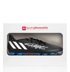 Sir Geoff Hurst Signed Football Boot - Adidas - Gift Box