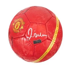 David Beckham Signed Football: Manchester United