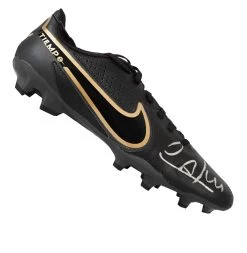 Cafu Signed Football Boot - Nike, Black
