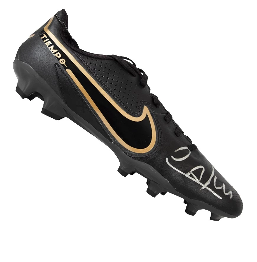Cafu Signed Football Boot - Nike, Black - In Acrylic Display Case - Image 2