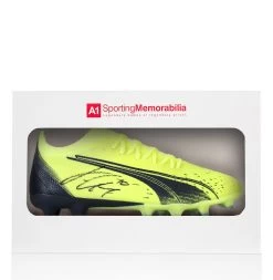 Jack Grealish Signed Football Boot - Puma - Gift Box