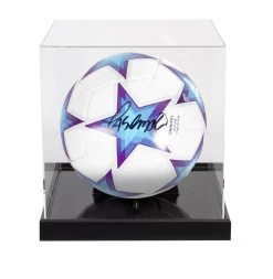 Casemiro Signed Football: Champions League - In Acrylic Display Case