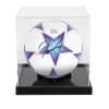 Fernando Torres Signed Football: Champions League - In Acrylic Display Case