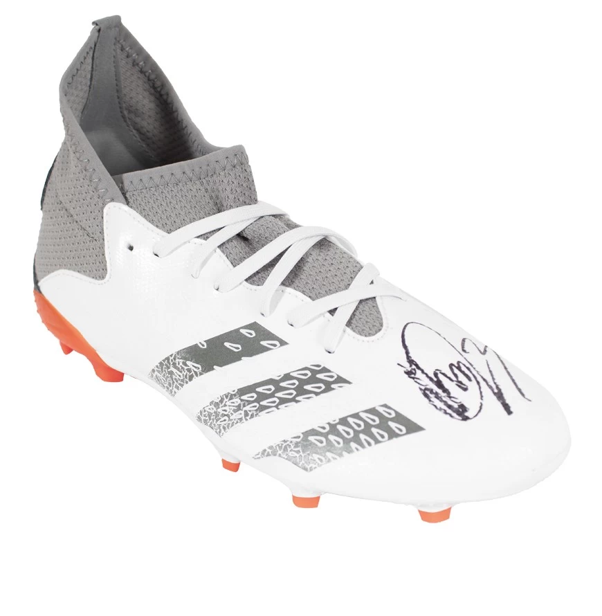 Kalvin Phillips Signed Football Boot - Adidas, White - Gift Box - Image 3
