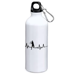 Tennis Heartbeat 800ml Aluminium Bottle