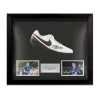 PRE-FRAMED Michael Keane Signed Nike Tiempo Football Boot - Everton