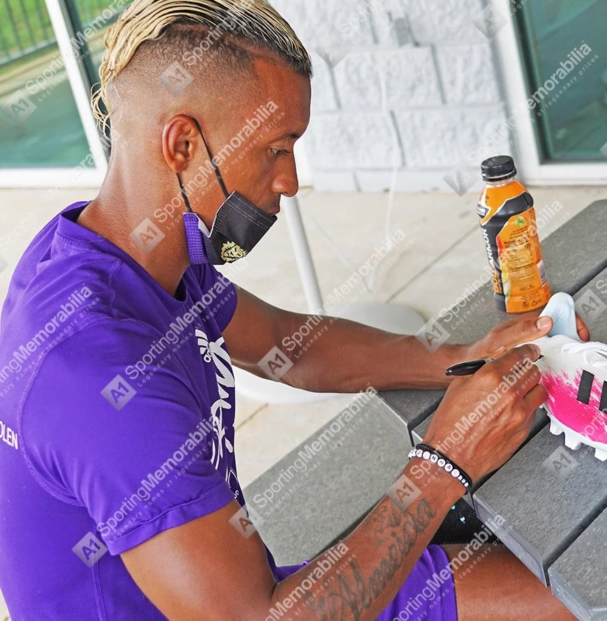 Nani Signed Football Boot - Adidas - Image 3