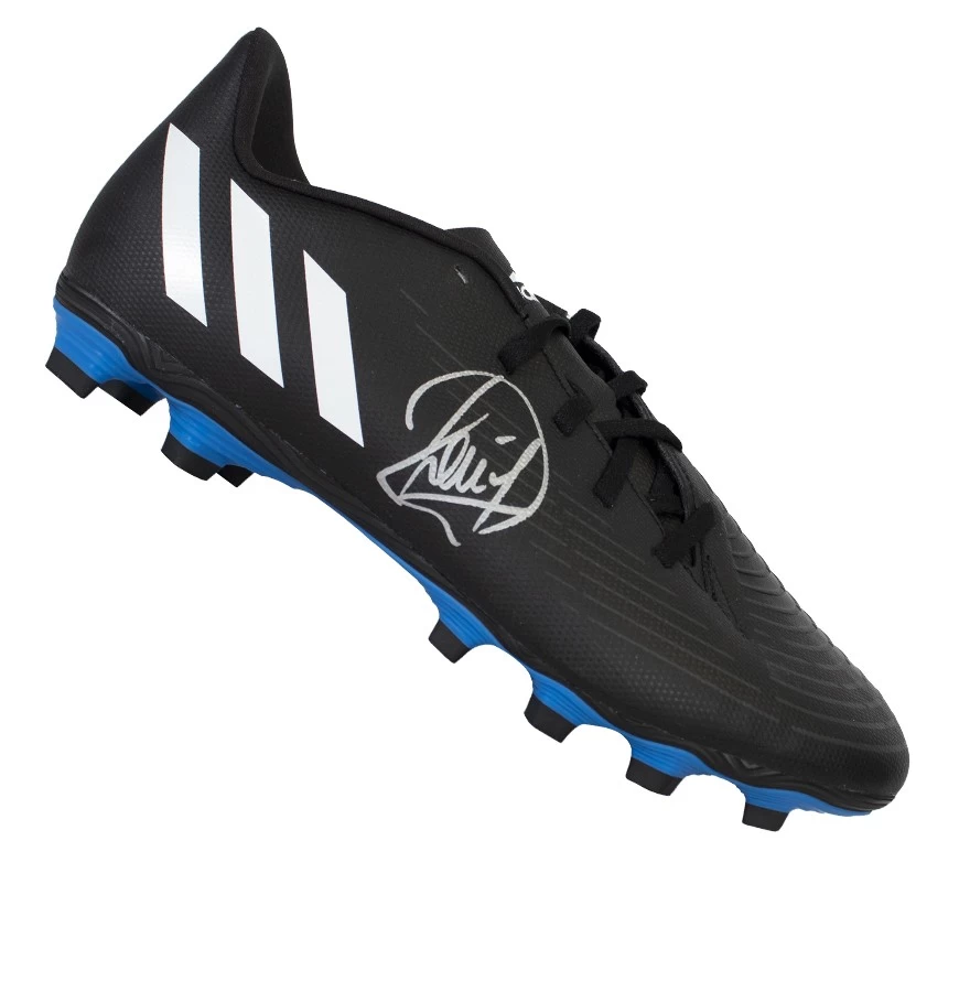 Paolo Di Canio Signed Football Boot - Adidas - In Acrylic Photo Display Case - Image 3