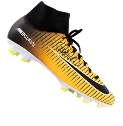 Philippe Coutinho Signed Football Boot - Orange Nike Mercurial