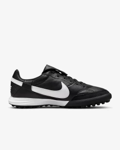 The Nike Premier 3 Turf Soccer Shoes - Black White